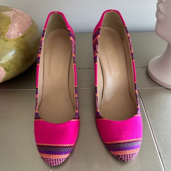 J. Crew Collection Blakely Summer Stripe Pumps - Picture 5 of 13
